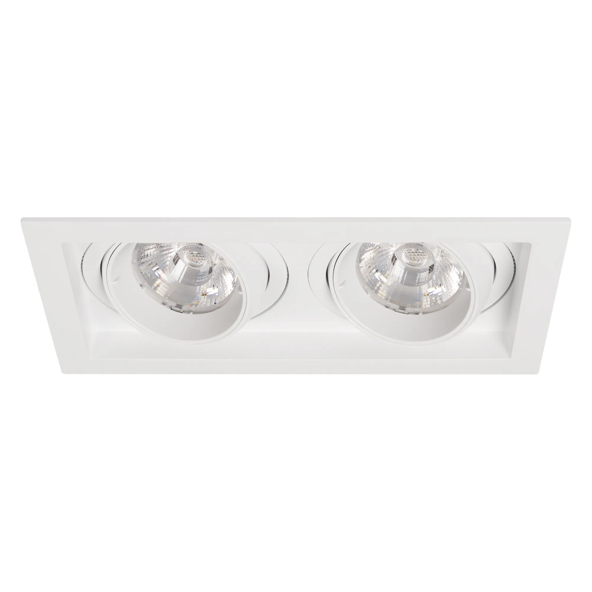 Светильник MS-VORTEX-BUILT-S210x117-2x20W Warm3000 (WH-WH, 20 deg, 230V) (Arlight, IP20 Металл, 5 лет) - изображение товара