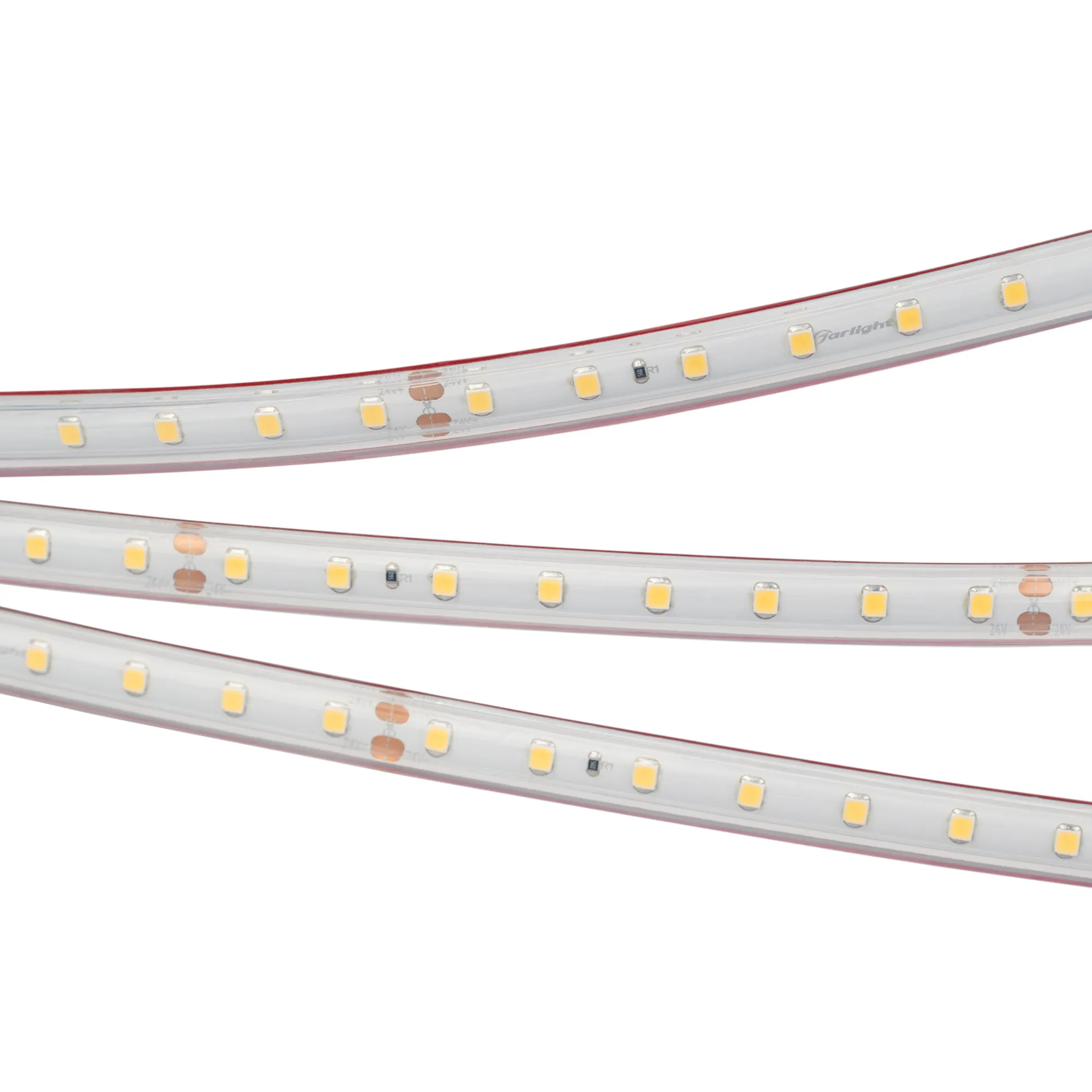 Лента светодиодная RTW 2-5000PS 24V Cool 8K (2835, 80 LED/m, LUX) (Arlight, 6 Вт/м, IP67)