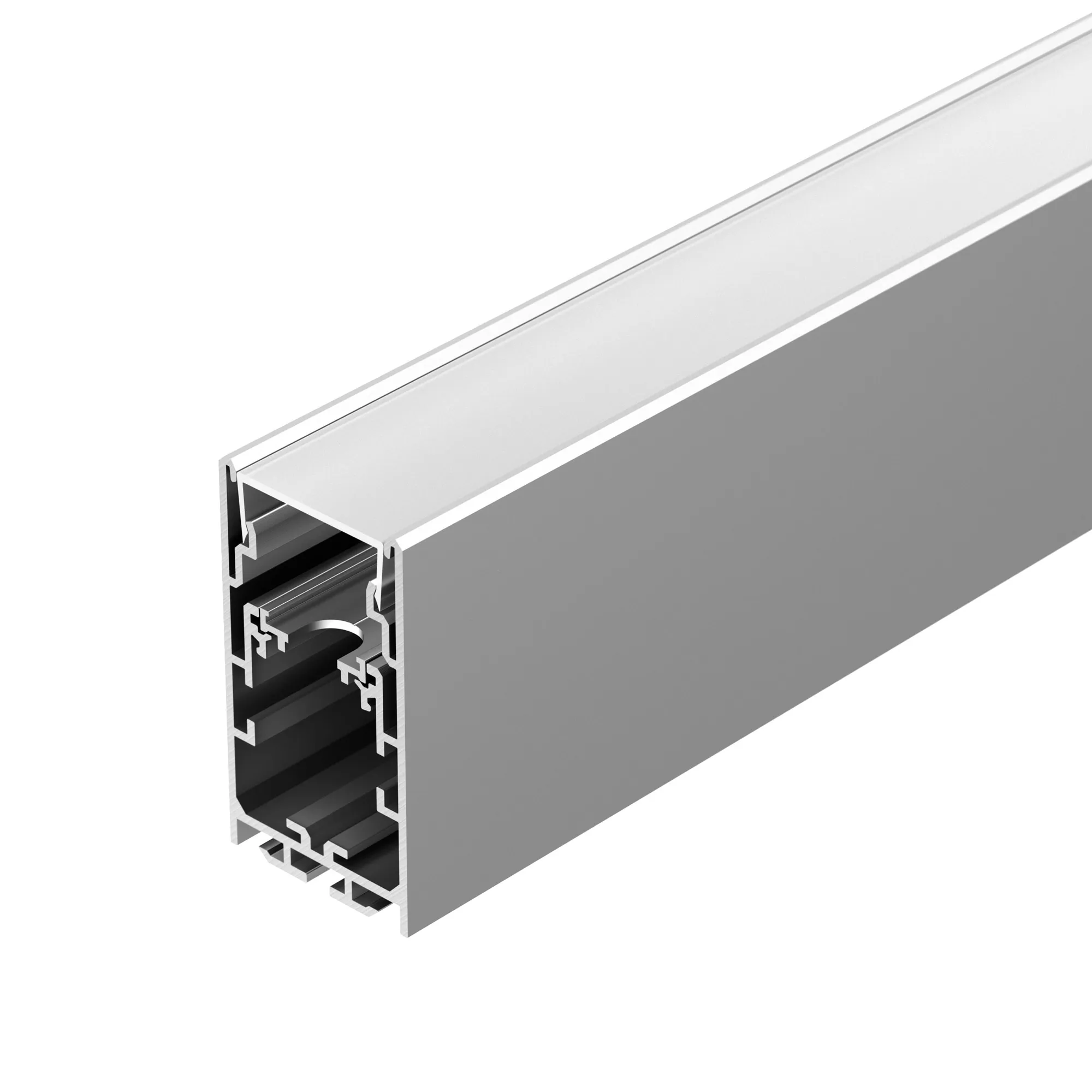 Профиль с экраном S2-LINE-3360-2500 ANOD+OPAL (Arlight, Алюминий) - изображение товара