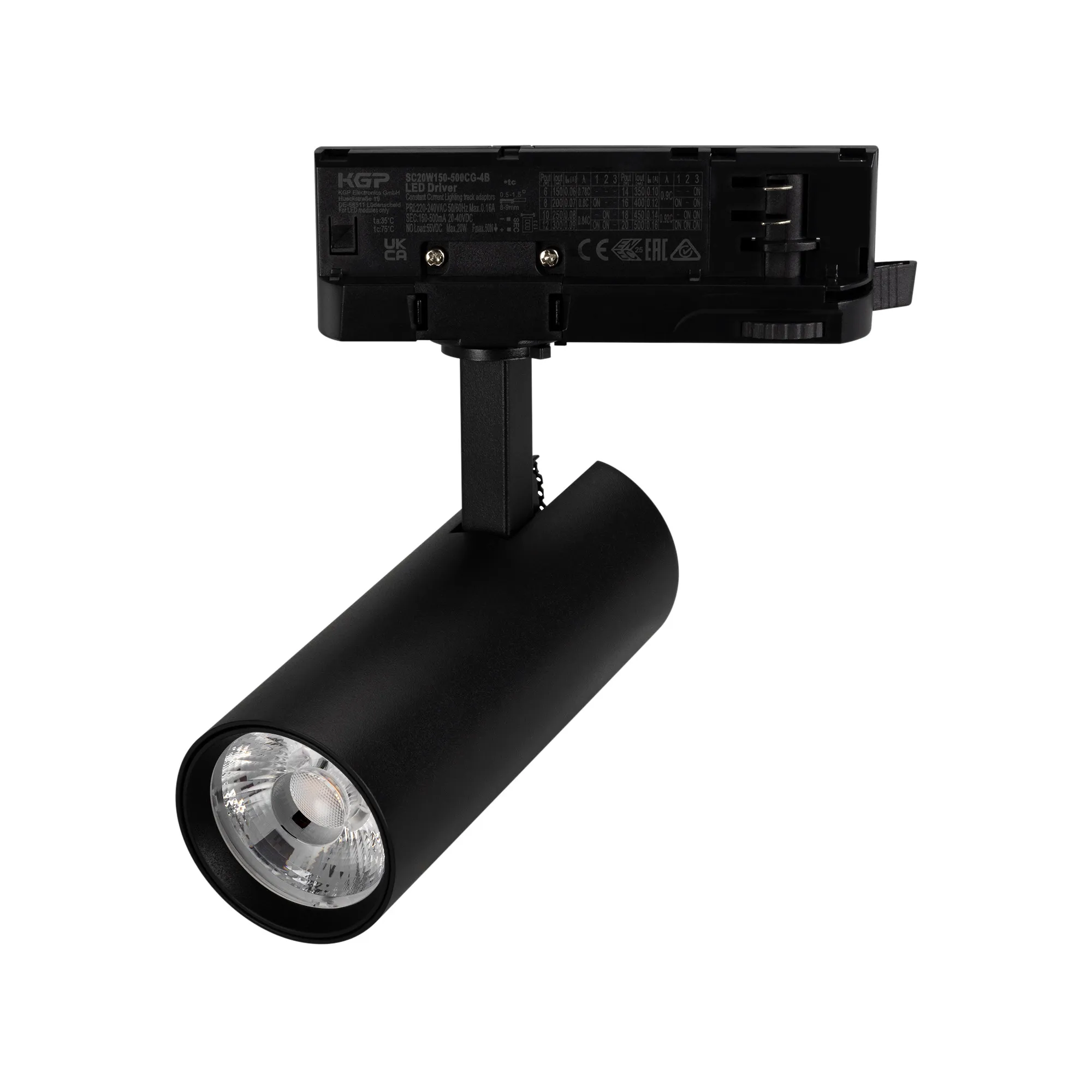 Светильник LGD-GERA-4TR-R55-10W Warm3000 (BK, 24 deg, 230V) (Arlight, IP20 Металл, 5 лет)