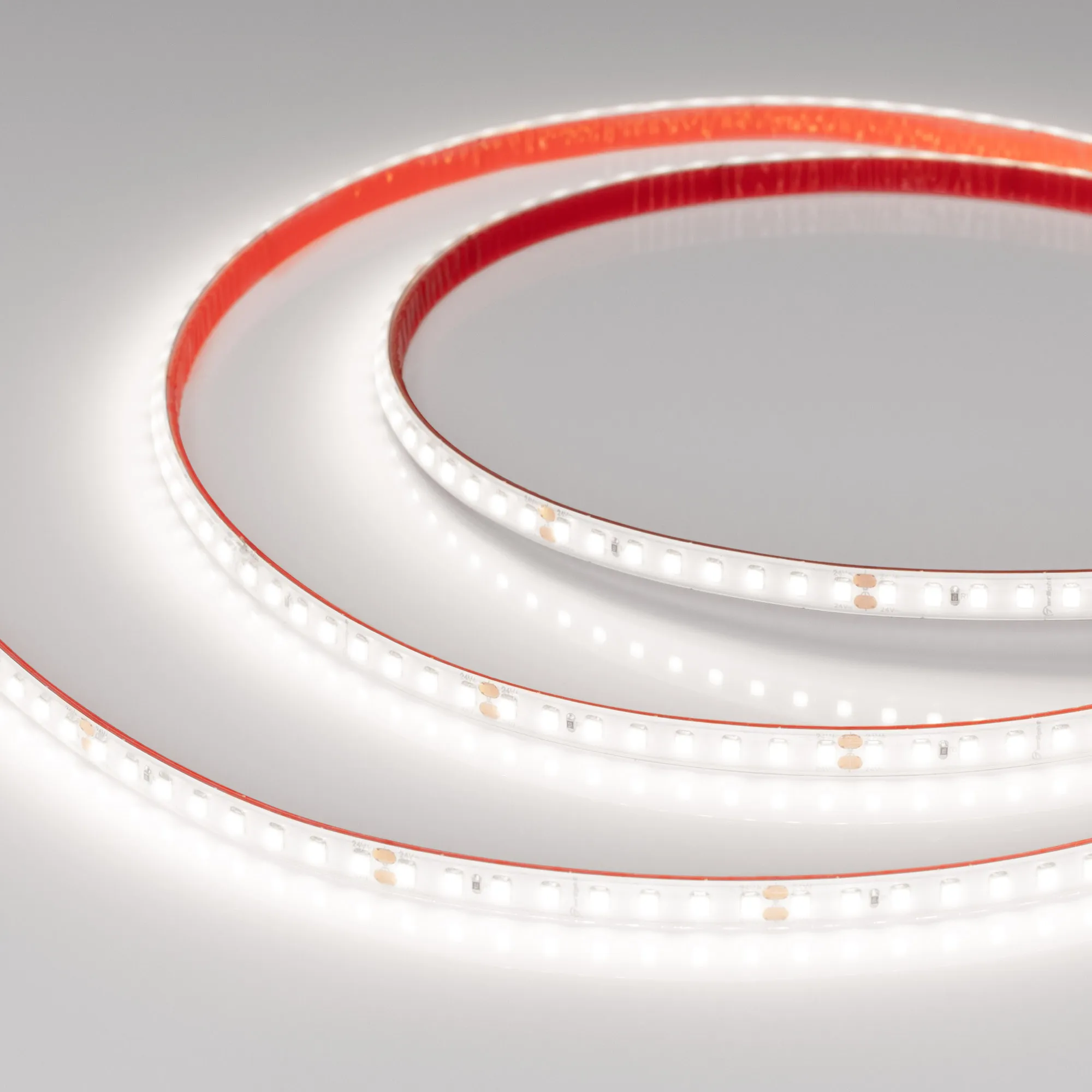 Лента светодиодная герметичная RTW-PR-A128-10mm 24V White6000 (9.6 W/m, IP66, 2835, 5m) (Arlight, высок.эфф.150 лм/Вт) - изображение товара