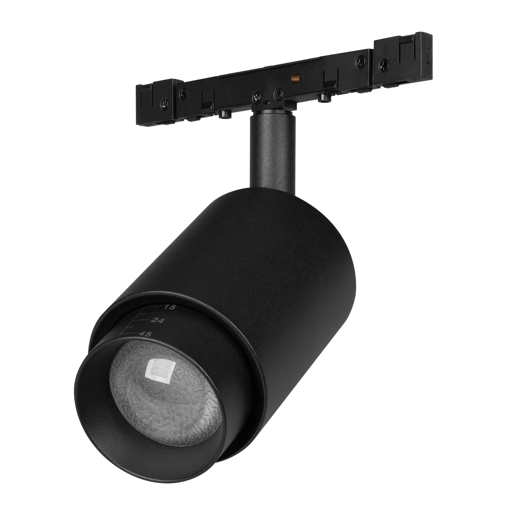 Светильник MAG-MICROCOSM-SPOT-ZOOM-R47-9W Day4000 (BK, 15-55 deg, 24V) (Arlight, IP20 Металл, 5 лет) - изображение товара