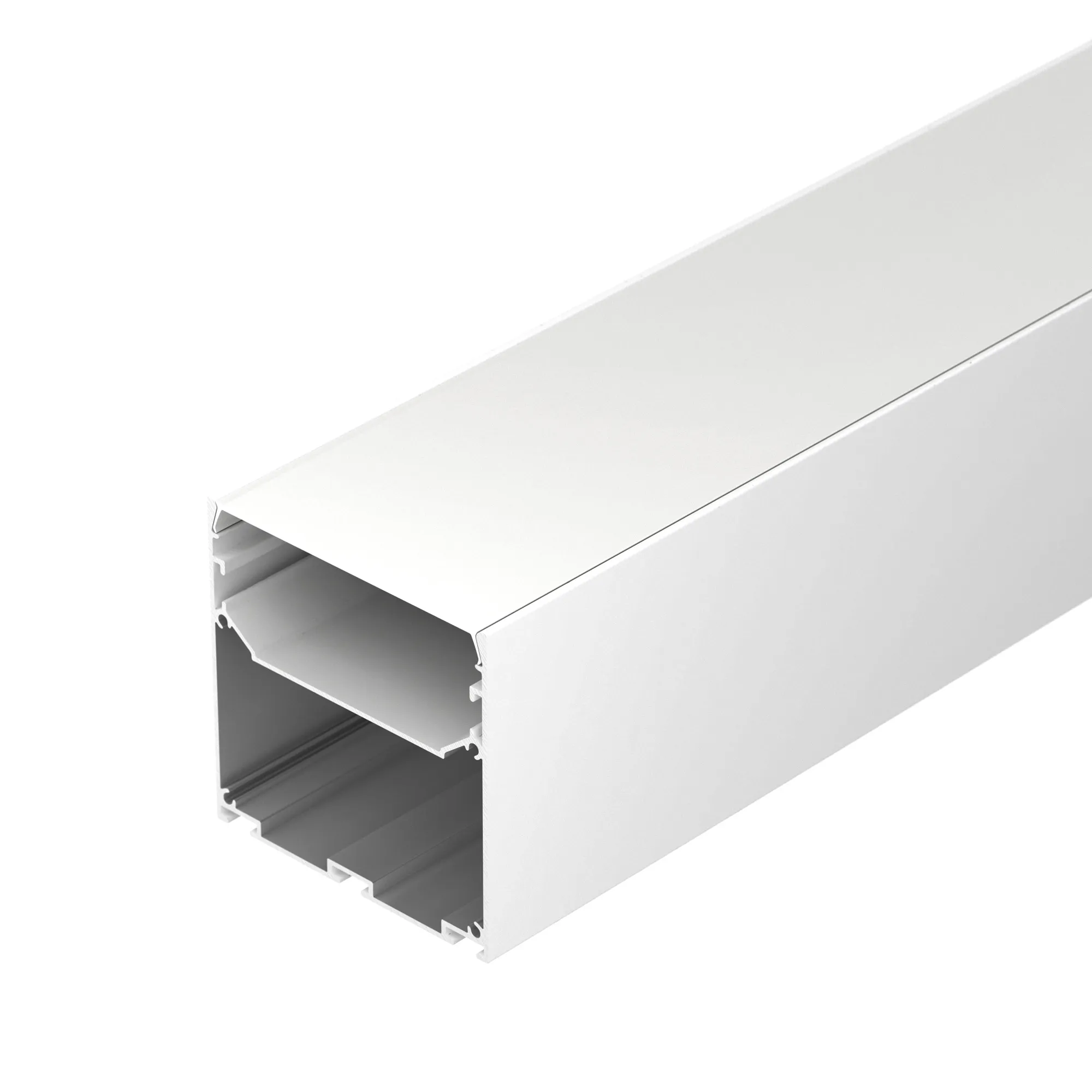 Профиль LINE-S-7575-2000 WHITE (Arlight, Алюминий) - изображение товара