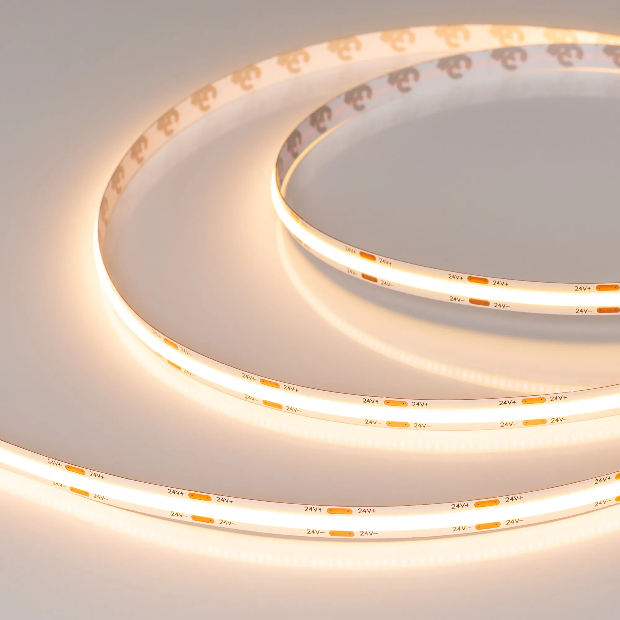 Лента COB-X544-8mm 24V Warm2400 (11.5 W/m, IP20, 5m) (Arlight, -) - изображение товара