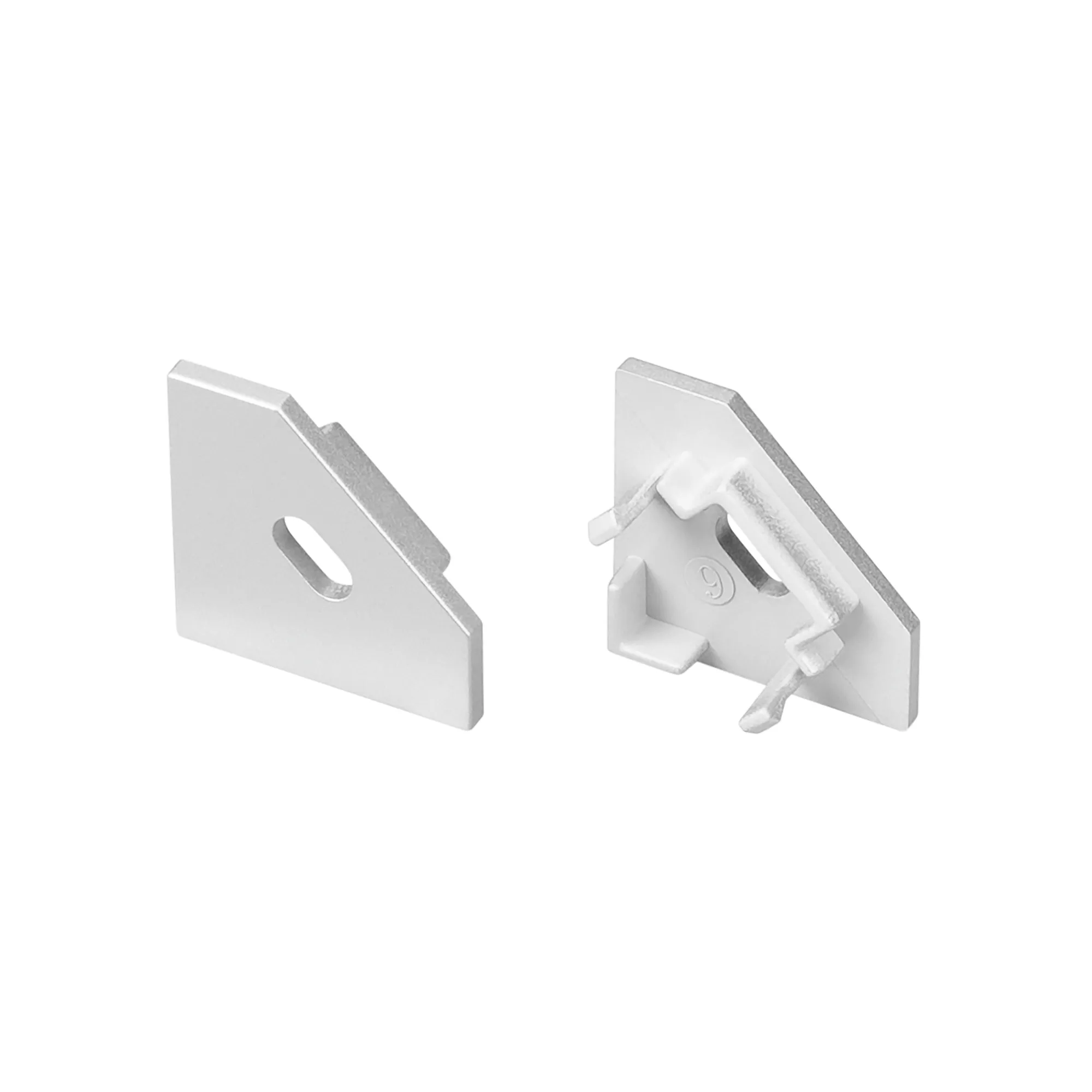 Заглушка SL-KANT-H18 FLAT с отверстием (Arlight, Пластик) - изображение товара